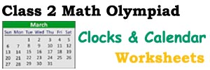 Clocks & Calendar class ii quizzes
